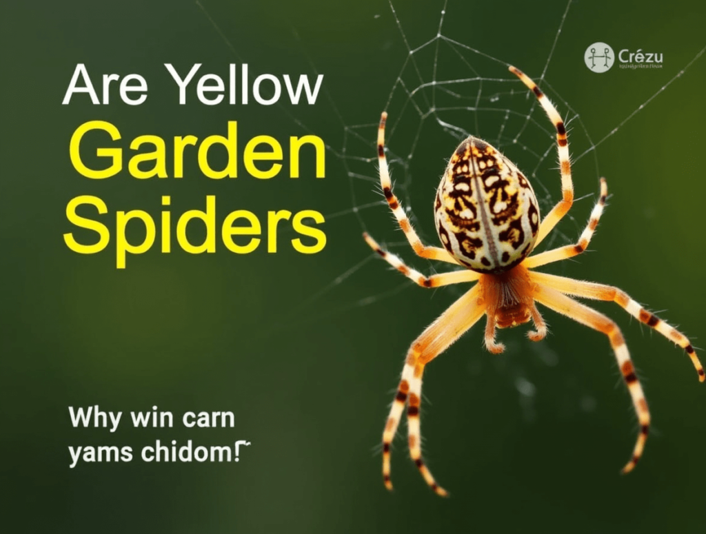"Are Yellow Garden Spiders Poisonous?"