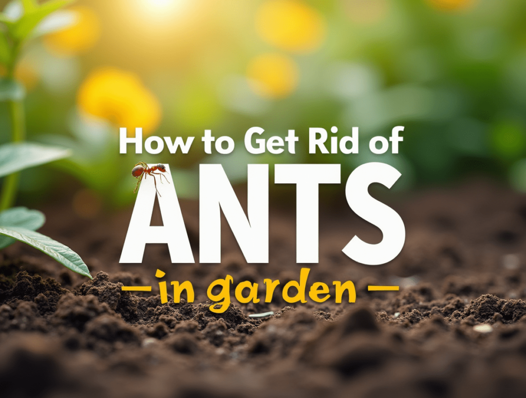 How to Get Rid of Ants in Garden”: